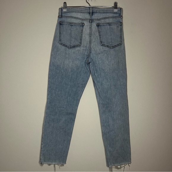 Rag & Bone Nina High Rise Ankle Cigarette Light Wash Comfy Stretchy Jeans - Picture 9 of 12